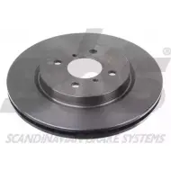 Тормозной диск SBS 1815205228 K I7A5W Suzuki Swift 8CSK8K