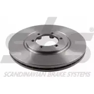 Тормозной диск SBS K7AHIK 1815205701 SsangYong Rexton (Y200) 1 Кроссовер 3.2 4x4 220 л.с. 2002 – 2025 L TF70
