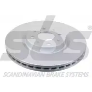 Тормозной диск SBS FW8BUIB 1815312344 Fiat Stilo (192) 1 Универсал 1.9 JTD 136 л.с. 2004 – 2008 PS 7LQWC