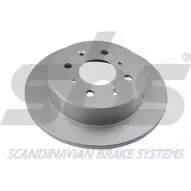 Тормозной диск SBS 1815312621 Honda CR-X 3 (EH, EG) Тарга 1.6 i VTi (EG2) 160 л.с. 1992 – 1998 2E UED 1M1LKJ