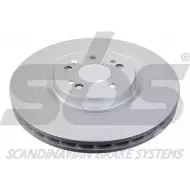 Тормозной диск SBS 1815313356 Mercedes M-Class (W163) 1 Кроссовер 2.7 ML 270 CDI (1613) 163 л.с. 1999 – 2005 RWS 75O U2HI7RO