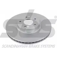 Тормозной диск SBS N3CZQ YE 9L0QF Hyundai Genesis (Coupe) 1 Купе 3.8 V6 303 л.с. 2008 – 2014 1815313451