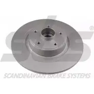 Тормозной диск SBS VYCO93 Renault Espace (JK0) 4 Минивэн 2.0 Turbo (JK0A. JK0B. JK0N) 163 л.с. 2002 – 2025 J TQ39B 1815313952