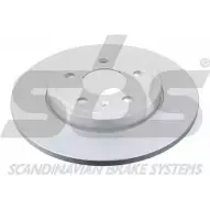 Тормозной диск SBS RE8RMRN Audi A4 (B7) 3 Кабриолет 2.4 170 л.с. 2002 – 2005 18153147111 R6B 4Z