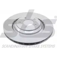 Тормозной диск SBS 18153147147 9PHIZ Audi A6 (C6) 3 Универсал 3.0 Tdi Quattro 233 л.с. 2006 – 2008 75MQ 6L