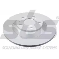 Тормозной диск SBS 18153147148 HA F6JH Audi A6 (C6) 3 Универсал 3.0 Tdi Quattro 233 л.с. 2006 – 2008 3G8RDP