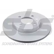 Тормозной диск SBS 8SD FWK Volkswagen Caddy (9K, 9U) 2 1995 – 2004 ZYPOT 1815314728