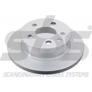 Тормозной диск SBS GNRAY F CZ6MS Volkswagen Transporter (T4) 4 Автобус 2.4 D Syncro 78 л.с. 1992 – 1998 1815314732