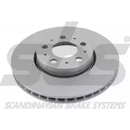 Тормозной диск SBS 1815314841 47 MZKY HSG5MO Volvo S70 1 (874) 1996 – 2000