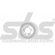 Тормозной барабан SBS Opel Movano (A) 1 Фургон 2.5 D (FD) 80 л.с. 1999 – 2000 1825263602 HA6FW 56T K3