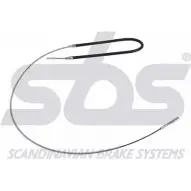 Трос ручника SBS 2395143 1840901518 381 B72C 02OCK