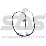 Трос ручника SBS I8 06VA 1840901992 GZA50U Mitsubishi Outlander 2 (CW) Кроссовер 2.4 Flex 4WD 170 л.с. 2007 – 2012