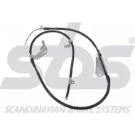 Трос ручника SBS 8 YK5P2 PNB5VKJ 18409022126 Nissan Navara (D40) 2 Пикап 2.5 dCi 4WD (D40TT. D40T. D40M. D40BB) 190 л.с. 2009 – 2025