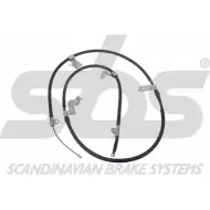 Трос ручника SBS YK1E8 Z DU9EB Nissan Navara (D40) 2 Пикап 2.5 dCi 4WD (D40TT. D40T. D40M. D40BB) 190 л.с. 2009 – 2025 18409022127
