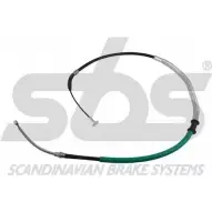 Трос ручника SBS Fiat Marea (185) 1 Универсал 1.9 JTD 110 (185BxT1A) 110 л.с. 2000 – 2002 18409023103 UHYTW 4L3H M