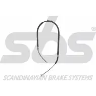 Трос ручника SBS JWY2U C Fiat Multipla (186) 1 Минивэн 1.9 JTD (186AxE1A) 120 л.с. 2002 – 2010 18409023117 G46W6D