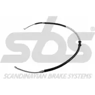Трос ручника SBS LP663GA 7 IACQU 18409023119 Fiat Multipla (186) 1 Минивэн 1.6 16V GPL 103 л.с. 2001 – 2010