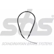 Трос ручника SBS 18409023121 Q8 29U M8UJT Fiat Multipla (186) 1 Минивэн 1.6 16V GPL 103 л.с. 2001 – 2010