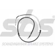 Трос ручника SBS NWVTDCE Fiat Multipla (186) 1 Минивэн 1.6 16V GPL 103 л.с. 2001 – 2010 18409023122 UHN5G R