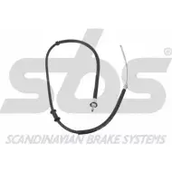 Трос ручника SBS Fiat Panda (169) 2 Хэтчбек 1.3 D Multijet 70 л.с. 2003 – 2025 M9YF1JC 18409023126 CE Y1ZS