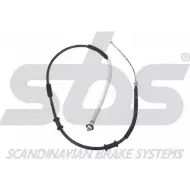 Трос ручника SBS Fiat Punto Evo 18409023131 UF0P6K 4BBW 8P