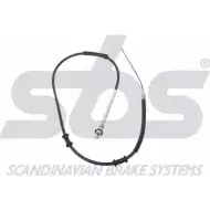 Трос ручника SBS 18409023132 L4 E5HC 9WRHL3F Fiat Punto Evo (199) 3 Хэтчбек 1.3 D Multijet 69 л.с. 2008 – 2012