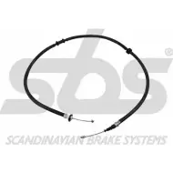 Трос ручника SBS Fiat Linea ZQWFM04 18409023148 Z 45NPD
