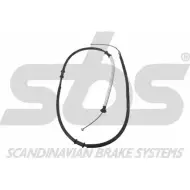 Трос ручника SBS 18409023162 M6H6S 5 JOQG1 Fiat Doblo (119, 223) 1 Минивэн 1.3 JTD 75 л.с. 2005 – 2025