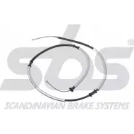 Трос ручника SBS 7INND3 Fiat Doblo (119, 223) 1 Минивэн 1.3 JTD 75 л.с. 2005 – 2025 18409023163 QJ 5E9
