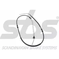 Трос ручника SBS DIMZE7 Fiat Doblo (223) 1 Фургон 1.3 JTD 16V Multijet 84 л.с. 2006 – 2025 18409023165 I F3HS1