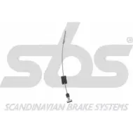 Трос ручника SBS N6V GVX2 LOWESH Ford Fiesta 4 (DX, JA, JB) Хэтчбек 1.8 D 60 л.с. 1995 – 2000 18409025101