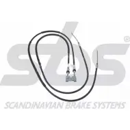 Трос ручника SBS 18409025102 TI QFS 3ZQOSBG Ford Fiesta 4 (DX, JA, JB) Хэтчбек 1.8 D 60 л.с. 1995 – 2000