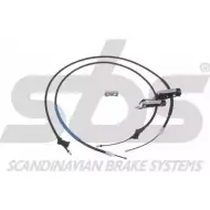 Трос ручника SBS MT 1VX9 JPZKR 18409025111 Ford Focus 1 Хэтчбек 1.8 TDCi 100 л.с. 2002 – 2004