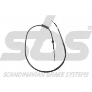 Трос ручника SBS Ford Mondeo 3 (GE, B5Y) Хэтчбек 2.0 16V TDDi / TDCi 115 л.с. 2000 – 2007 XQZ66C 1 65QA9 18409025113