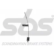 Трос ручника SBS Ford Fiesta 4 (DX, JA, JB) Хэтчбек 1.2 5 i 16V 75 л.с. 1995 – 2002 18409025115 BM75UX 1Y IPAB