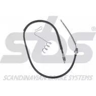 Трос ручника SBS I UJCU BB6W6HH Ford Transit 7 (V347/V348) 2006 – 2013 18409025127