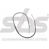 Трос ручника SBS N4FWK9 R 2395615 RANFGN 18409025130