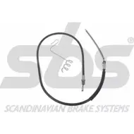 Трос ручника SBS Ford Transit 6 (FD) Автобус 2.4 DI RWD (FB. FC) 75 л.с. 2000 – 2006 3U7 ZBQ 18409025131 9BP79KG