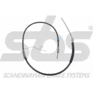 Трос ручника SBS K 8QO6F Ford Transit 6 (FD) Автобус 2.4 DI RWD (FB. FC. FA) 120 л.с. 2000 – 2006 DYHKC 18409025132