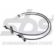Трос ручника SBS Ford Focus 1 Хэтчбек 1.6 16V Flexifuel 102 л.с. 2002 – 2004 2K41 Y 18409025139 FDK1H