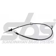Трос ручника SBS Mitsubishi Colt 6 (Z3, Z2) Хэтчбек 1.1 LPG 75 л.с. 2004 – 2012 535WC KK3MV JW 1840903012