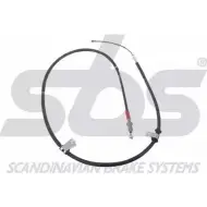 Трос ручника SBS KLY 940 H7QC7 Mitsubishi Galant 8 (EA) 1996 – 2003 1840903014