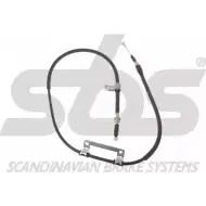 Трос ручника SBS 3I5WXE QU6W 2F Mazda 1840903253