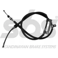 Трос ручника SBS 1840903256 4 XHA7V Mazda EONVBY