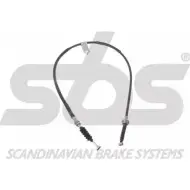 Трос ручника SBS E9C AXD Mazda 1840903273 4CGSNT