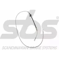 Трос ручника SBS 2395976 S 4LL7TB BBMSYKC 1840903341