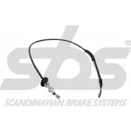Трос ручника SBS 1840903374 XE N66 Mercedes E-Class (S211) 3 Универсал 3.0 E 280 T 4 matic (2192) 231 л.с. 2005 – 2009 8O8I4