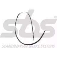 Трос ручника SBS 1 08AZP3 18409036110 SOSD9R Opel Corsa (C) 3 Хэтчбек 1.8 (F08. F68) 125 л.с. 2000 – 2009