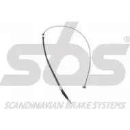Трос ручника SBS 18409036111 6AH8LXE AXPL S Opel Corsa (C) 3 Хэтчбек 1.8 (F08. F68) 125 л.с. 2000 – 2009