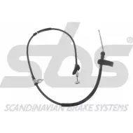 Трос ручника SBS DWD6 5Y M36SOIB Suzuki Wagon R Plus (MM) 2 Хэтчбек 1.3 DDiS (RB 413D) 70 л.с. 2003 – 2025 18409036127